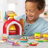 Súprava na výrobu pizze Play-Doh Kitchen Creations – 6 téglikov modelovacej hmoty (4x57g + 2x28g), pec na pizzu a príslušenstvo, od 3 rokov 3