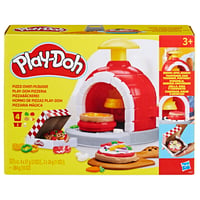 Súprava na výrobu pizze Play-Doh Kitchen Creations – 6 téglikov modelovacej hmoty (4x57g + 2x28g), pec na pizzu a príslušenstvo, od 3 rokov 2