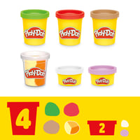 Súprava na výrobu pizze Play-Doh Kitchen Creations – 6 téglikov modelovacej hmoty (4x57g + 2x28g), pec na pizzu a príslušenstvo, od 3 rokov 6