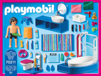 PLAYMOBIL 70211 Babaház Gyerekszoba Játékszett 4 Éves Kortól - Bathroom 9