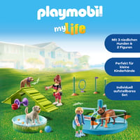PLAYMOBIL 71745 Ihrisko pre psov – figúrky psov a doplnky pre deti od 4 rokov 3