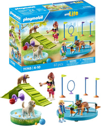 PLAYMOBIL 71745 Ihrisko pre psov – figúrky psov a doplnky pre deti od 4 rokov 1