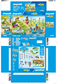 PLAYMOBIL 71745 Ihrisko pre psov – figúrky psov a doplnky pre deti od 4 rokov 7