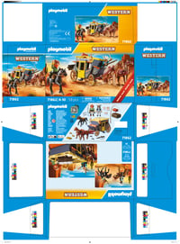 PLAYMOBIL 71862 Promo Pack Prepad poštového koča, hracia súprava s figúrkami a koňmi, od 4 rokov, kreatívna hra na hrdinov 7