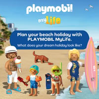 PLAYMOBIL 71905 Jazda na banáne so súpravou figúrok a vodným skútrom – Plážová dovolenka, vodná hracia súprava od 4 rokov 6