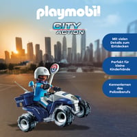 PLAYMOBIL City Action 71092 Quad de Poliție cu motor cu fricțiune, de la 4 ani 3