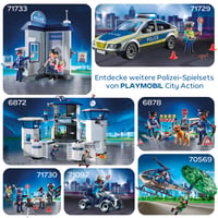 PLAYMOBIL City Action 71092 Quad de Poliție cu motor cu fricțiune, de la 4 ani 6