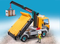 PLAYMOBIL City Action 71750 Stavebné nákladné auto s žeriavom, hracia súprava pre deti od 4 rokov 4