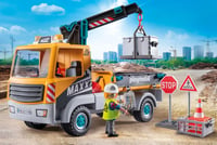 PLAYMOBIL City Action 71750 Stavebné nákladné auto s žeriavom, hracia súprava pre deti od 4 rokov 2