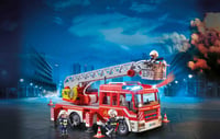 PLAYMOBIL City Action 9463 Hasičské auto so svetlom a zvukom, od 5 rokov, 1 ks 8
