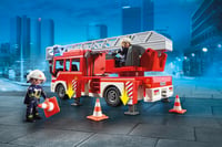 PLAYMOBIL City Action 9463 Hasičské auto so svetlom a zvukom, od 5 rokov, 1 ks 6