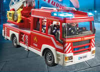 PLAYMOBIL City Action 9463 Hasičské auto so svetlom a zvukom, od 5 rokov, 1 ks 5