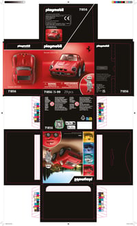 PLAYMOBIL zberateľské autíčko Ferrari 250 GTO pre dospelých, deti, automobilových nadšencov a zberateľov 71856 7