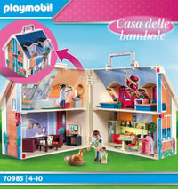 PLAYMOBIL Dollhouse 70985 Prenosný domček pre bábiky s rúčkou, skladací, od 4 rokov 9