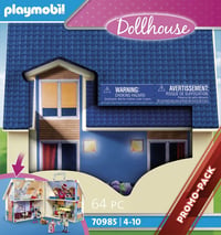 PLAYMOBIL Dollhouse 70985 Prenosný domček pre bábiky s rúčkou, skladací, od 4 rokov 3
