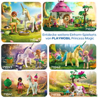 PLAYMOBIL Magic Unicorns 71841 Zberateľský jednorožec s vílou Himmelsrose – Nápaditá hracia súprava pre fanúšikov jednorožcov, kúzelné detaily 5
