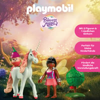 PLAYMOBIL Magic Unicorns 71841 Zberateľský jednorožec s vílou Himmelsrose – Nápaditá hracia súprava pre fanúšikov jednorožcov, kúzelné detaily 3