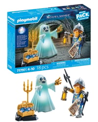 Playmobil Novelmore 71797 Hradný duch a rytier – hracia súprava pre deti od 4 rokov 1