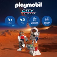 PLAYMOBIL Space ESA astronaut s robotom a marsovským vozidlom (72014) – od 4 rokov 3