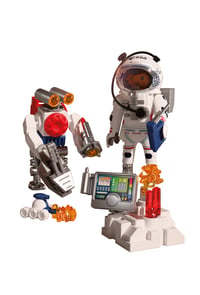 PLAYMOBIL Space ESA astronaut s robotom a marsovským vozidlom (72014) – od 4 rokov 4