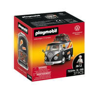 PLAYMOBIL Volkswagen T1 Camper ESP edícia Retro obytné auto so športovou výbavou, strešným nosičom a sadou nálepiek – 72314 (od 4 rokov) 1