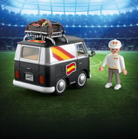 PLAYMOBIL Volkswagen T1 Camper ESP edícia Retro obytné auto so športovou výbavou, strešným nosičom a sadou nálepiek – 72314 (od 4 rokov) 3