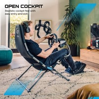 Simulátorové sedadlo Playseat Challenge X Logitech G Edition, pretekárske kreslo, herná stolička, kompatibilné s PC, PS a Xbox 7