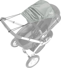 Slnečník na kočík s UV ochranou Playshoes – prírodný, 75 x 55 cm 5