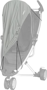 Slnečník na kočík s UV ochranou Playshoes – prírodný, 75 x 55 cm 4