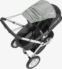 Slnečník na kočík s UV ochranou Playshoes – prírodný, 75 x 55 cm 2