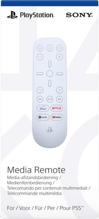 Telecomandă Media PlayStation 5 - Pentru consolă PS5, controler original Sony pentru redare media 5
