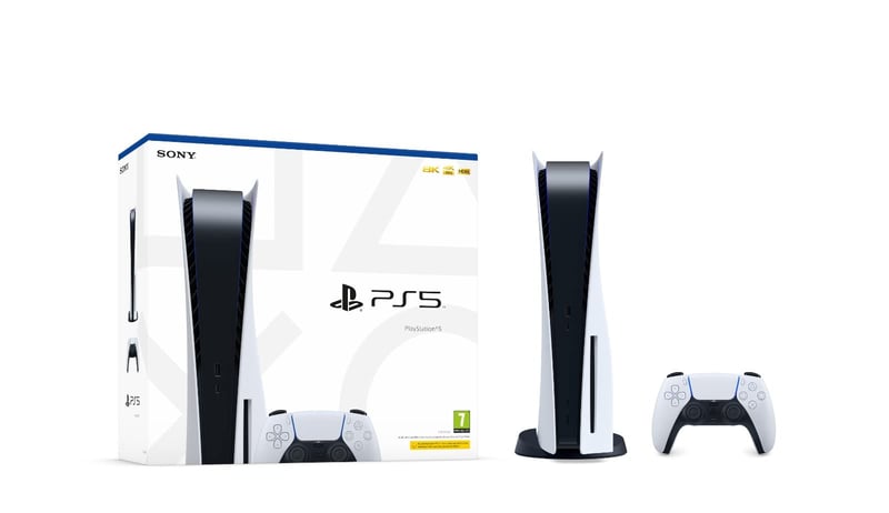 PlayStation 5 Standard konzol - Sony PS5 játékkonzol optikai meghajtóval, 4K Ultra HD gaming, fehér