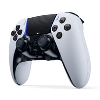 Bezdrôtový ovládač PlayStation DualSense Edge kompatibilný s PS5 a PC, čierno-biely, s vymeniteľnými joystickmi, zadnými tlačidlami a nastaviteľnými spúšťami 7