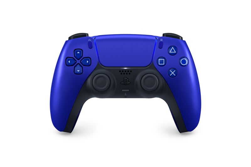Bezdrôtový ovládač PlayStation DualSense – Cobalt Blue, kompatibilný s PS5 a PC, s nabíjateľnou batériou