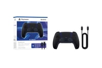 Bezdrôtový ovládač PlayStation DualSense + USB kábel k PC – Midnight Black 2
