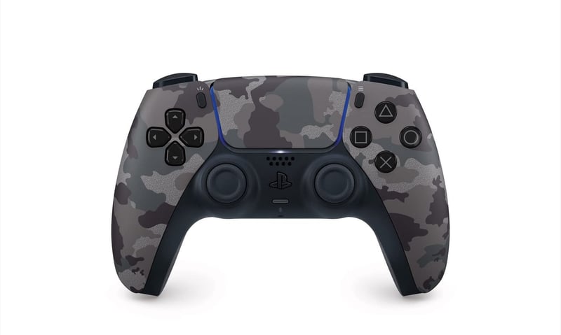 Bezdrôtový ovládač PlayStation DualSense – Grey Camo sivý maskáčový bezdrôtový ovládač pre PS5