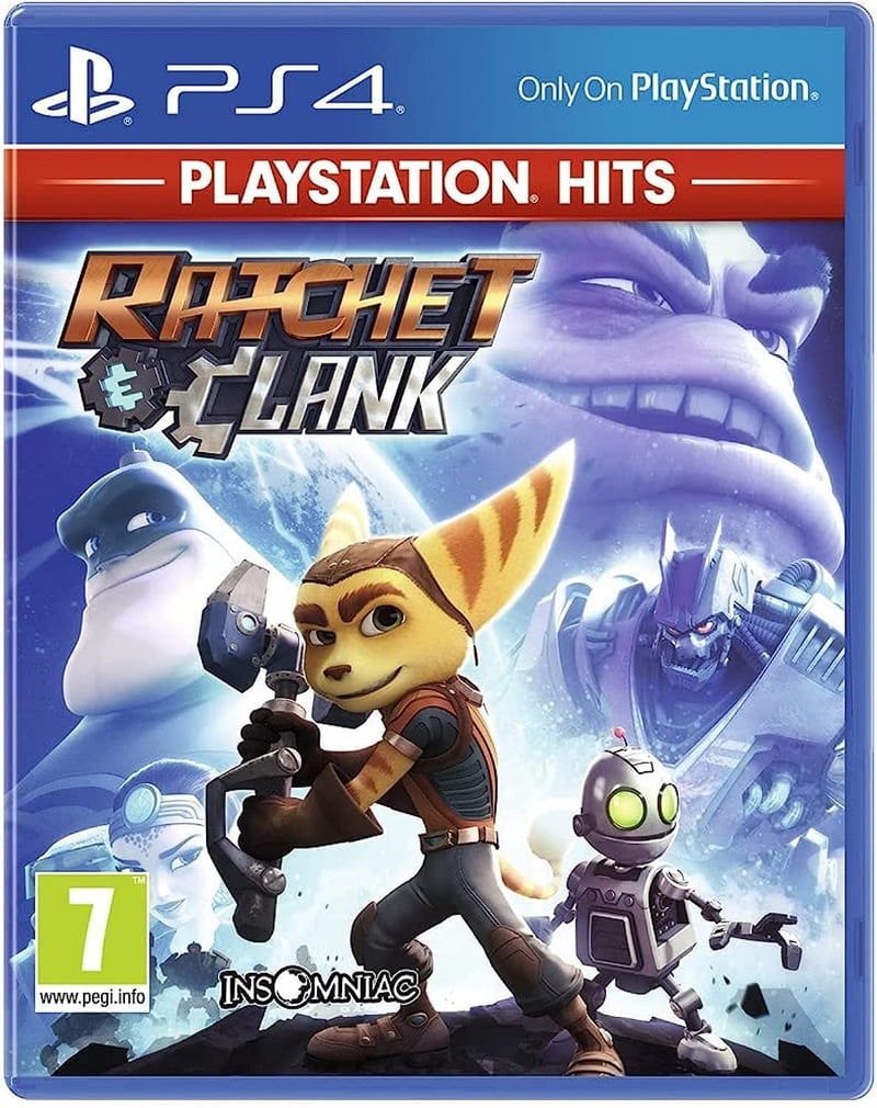 Akčná videohra Ratchet & Clank pre konzolu PlayStation 4 na disku