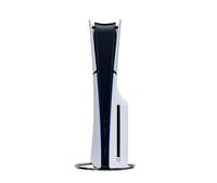 Suport Vertical Oficial Sony PlayStation PS5 - Negru, Fixare cu Șurub, Design Cromat Premium, pentru Console Standard și Digital Edition 5