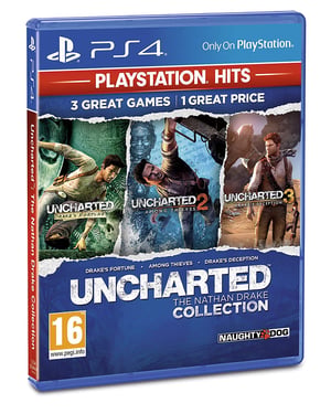 Uncharted: The Nathan Drake Collection PlayStation Hits PS4 igra - Drake's Fortune, Among Thieves, Drake's Deception - 3 igre u 1 paketu