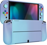 PlayVital AlterGrips Nintendo Switch OLED tok, ergonomikus Joy Con tartó, dokkolható védőtok 7