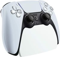 PlayVital PS5 Kontroller Tartó Fehér - Gumipárnás Gamepad Állvány 6