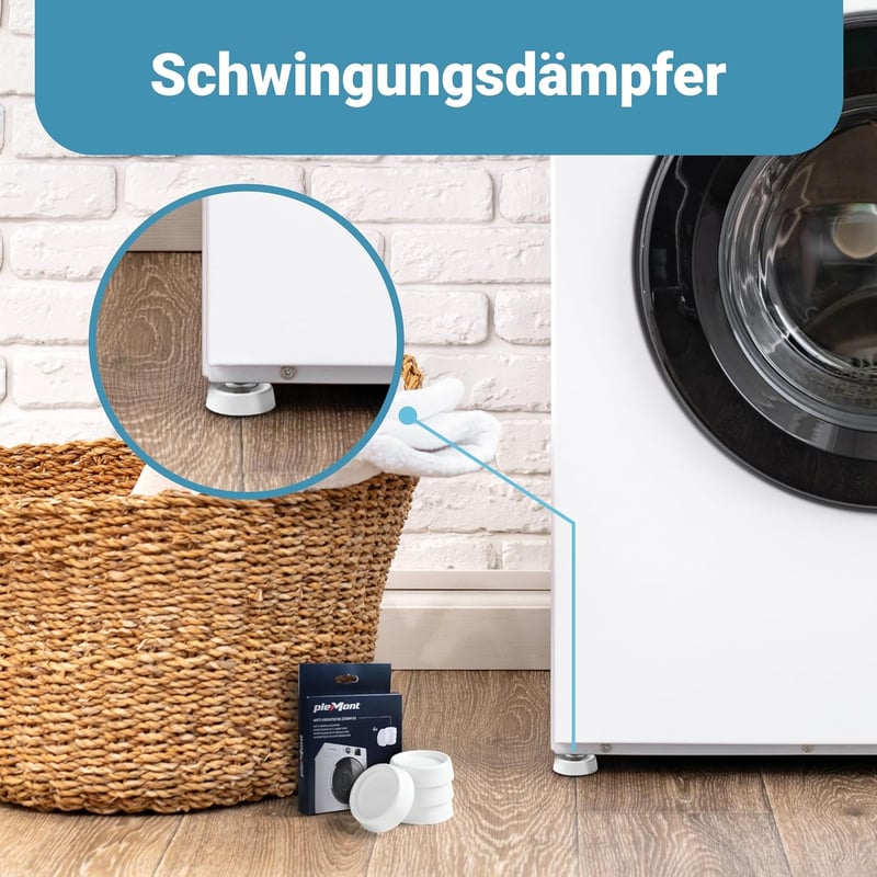 Plemont Univerzális Vibráció Csillapító Mosógéphez és Szárítógéphez - Bosch, AEG, Siemens Kompatibilis