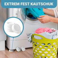 Plemont Univerzális Vibráció Csillapító Mosógéphez és Szárítógéphez - Bosch, AEG, Siemens Kompatibilis 6