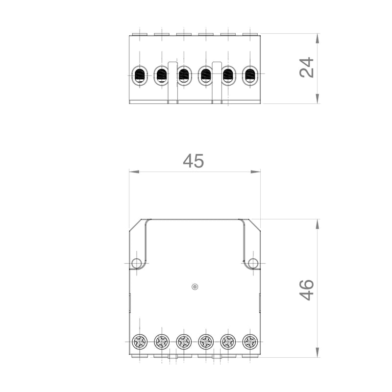 Plikc Elektromechanikus Impulzus Relé 24V Kapcsoló