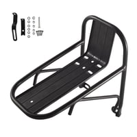 Suport portbagaj față pentru bicicletă Plmvhpb, suport pentru coș, furcă față pentru bicicletă mountain bike, aliaj de aluminiu, accesorii pentru bicicletă 1