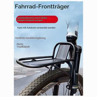 Suport portbagaj față pentru bicicletă Plmvhpb, suport pentru coș, furcă față pentru bicicletă mountain bike, aliaj de aluminiu, accesorii pentru bicicletă 8