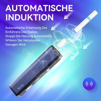 Pluscig C20 Dohányhevítő IQOS Iluma Terea Kompatibilis, Precíz Hőmérséklet Szabályozás, 3500 mAh Akkumulátor, 45-50 Szál Kapacitás, Fekete 5