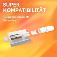 Pluscig C20 Dohányhevítő IQOS Iluma Terea Kompatibilis, Precíz Hőmérséklet Szabályozás, 3500 mAh Akkumulátor, 45-50 Szál Kapacitás, Fekete 6