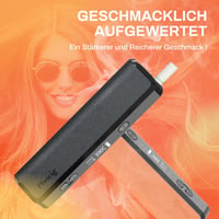 Pluscig X30 Dohányhevítő TEREA Patronokhoz, Precíz Hőmérséklet Szabályozás, 3500 mAh Akkumulátor, OLED Kijelző, Bőr Borítás, Retro Stílus, B 5