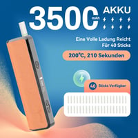 Pluscig X30 Dohányhevítő TEREA Patronokhoz, Precíz Hőmérséklet Szabályozás, 3500 mAh Akkumulátor, OLED Kijelző, Bőr Borítás, Retro Stílus, B 3
